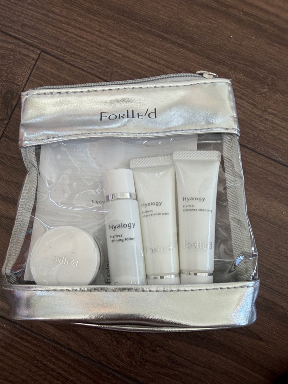 Hyalogy Travel Skincare Set - Silver